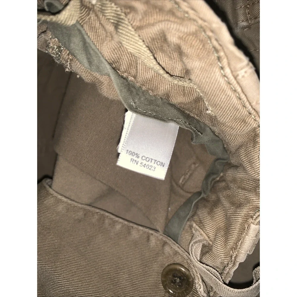 Y2K Banana Republic Cargo Pants Relaxed Fit‎ Men's 32/32 (31) Beige Straight Leg
